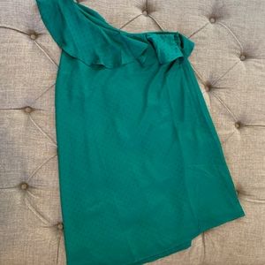 One shoulder flowy dress